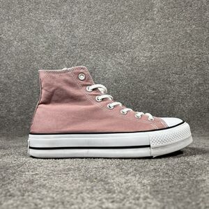 Converse Chuck Taylor All Star Hi Women’s Size 10 Mauve Pink Platform Shoes Used